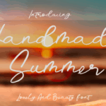 Handmade Summer Font - Featured Image