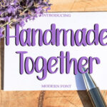 Handmade Together Font - Featured Image