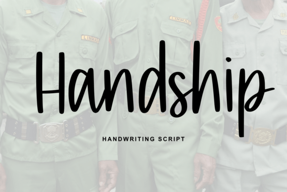 Handship Font - Featured Image