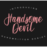 Handsome Devil Font - Featured Image
