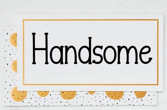 Handsome Font - Featured Image