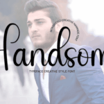 Handsome Font - Featured Image