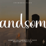 Handsome Font - Featured Image