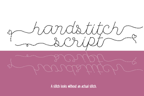 Handstitch Script Font - Featured Image