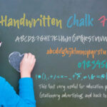 Handwritten Chalk Font - Featured Image