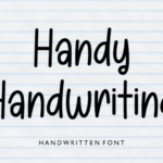 Handy Handwriting Font - Featured Image