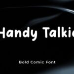 Handy Talkie Font - Featured Image