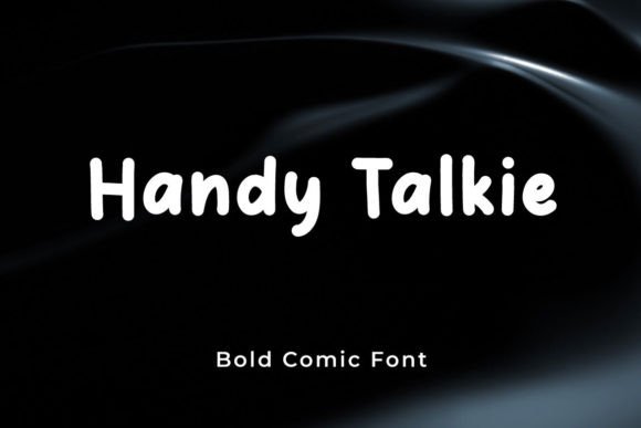 Handy Talkie Font - Featured Image