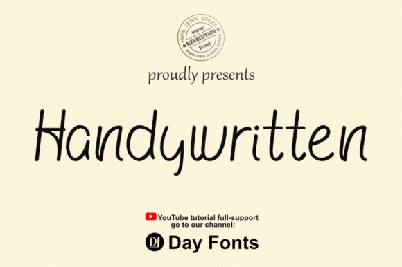 Handywritten Font - Featured Image