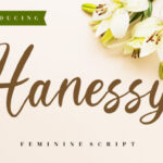 Hanessy Font - Featured Image
