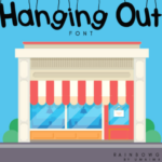 Hanging out Font - Featured Image