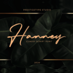 Hanney Font - Featured Image