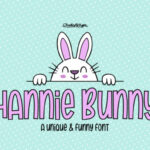 Hannie Bunny Font - Featured Image