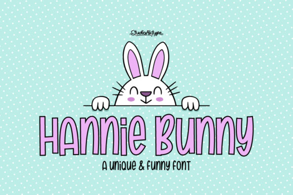 Hannie Bunny Font - Featured Image