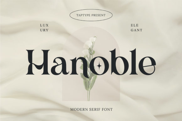 Hanoble Font - Featured Image