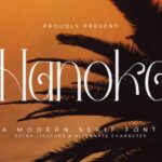Hanoka Font - Featured Image
