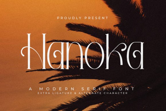Hanoka Font - Featured Image