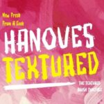 Hanoves Textured Font - Featured Image