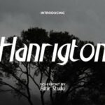 Hanrigton Font - Featured Image