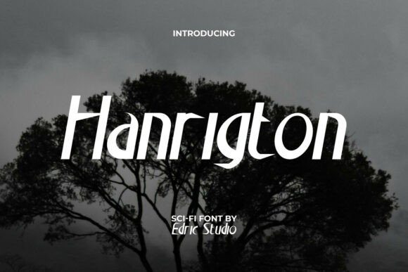 Hanrigton Font - Featured Image