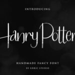 Hanry Potter Font - Featured Image