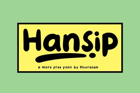 Hansip Font - Featured Image