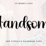 Hansome Font - Featured Image