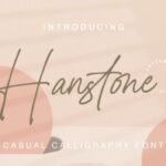 Hanstone Font - Featured Image