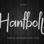 Hantboll Font - Featured Image
