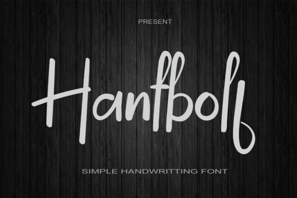 Hantboll Font - Featured Image