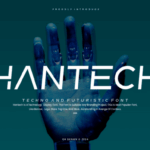 Hantech Font - Featured Image