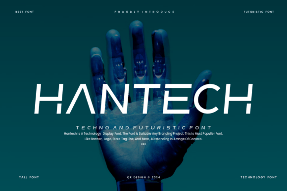 Hantech Font - Featured Image