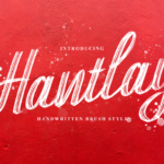 Hantlay Font - Featured Image
