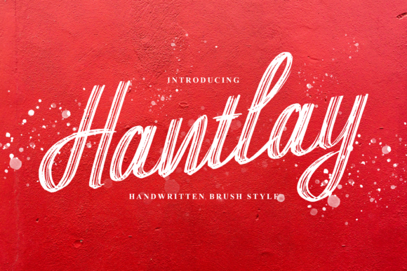 Hantlay Font - Featured Image