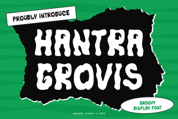 Hantra Grovis Font - Featured Image