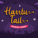 Hantu Tail Font - Featured Image