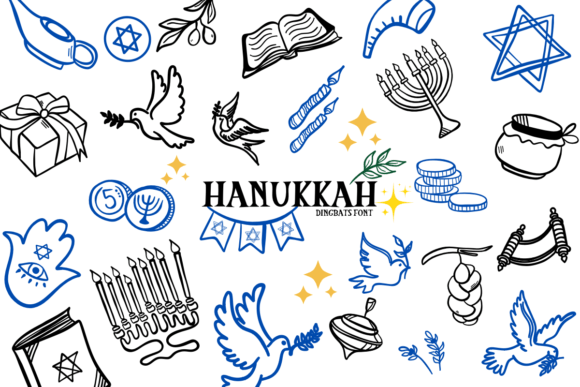 Hanukkah Font - Featured Image