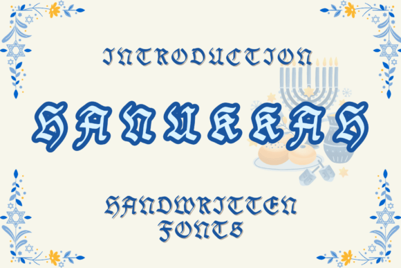 Hanukkah Font - Featured Image
