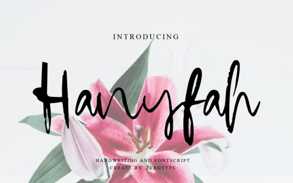 Hanyfah Font - Featured Image