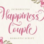 Happiness Couple Font - Featured Image