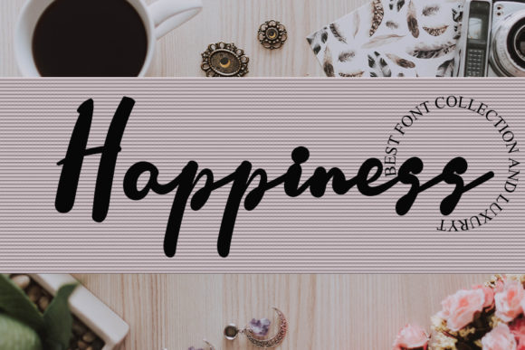 Happiness Font - Featured Image