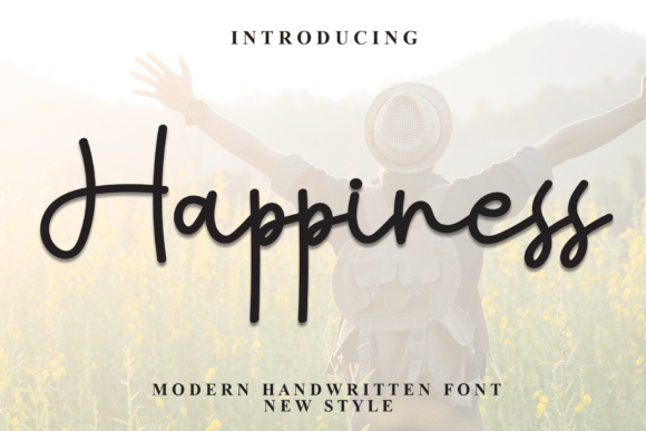 Happiness Font - Featured Image