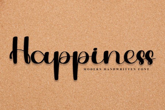 Happiness Font - Featured Image