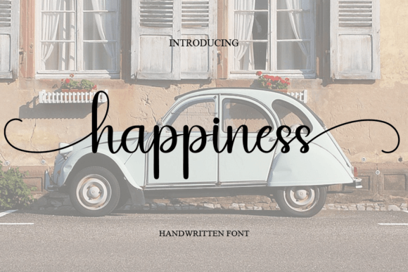 Happiness Font - Featured Image