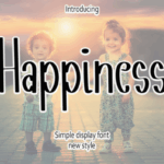 Happiness Font - Featured Image