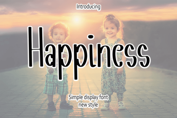Happiness Font - Featured Image
