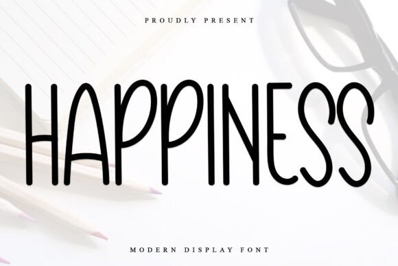 Happiness Font - Featured Image