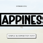 Happiness Font - Featured Image