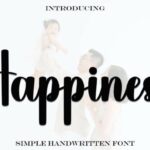 Happiness Font - Featured Image