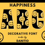 Happiness Font - Featured Image